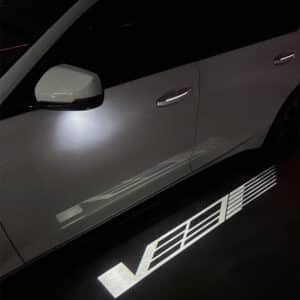 Cadillac Outside Rearview Mirror Puddle Light